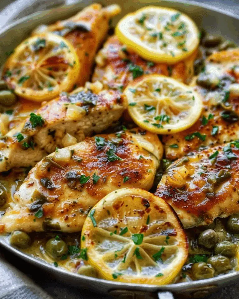 The BEST Chicken Piccata