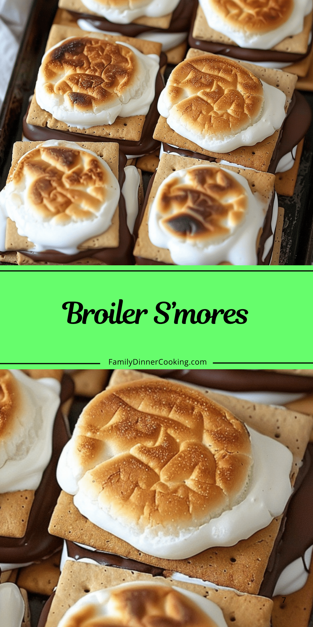 Broiler S’mores | Family Dinner Cooking