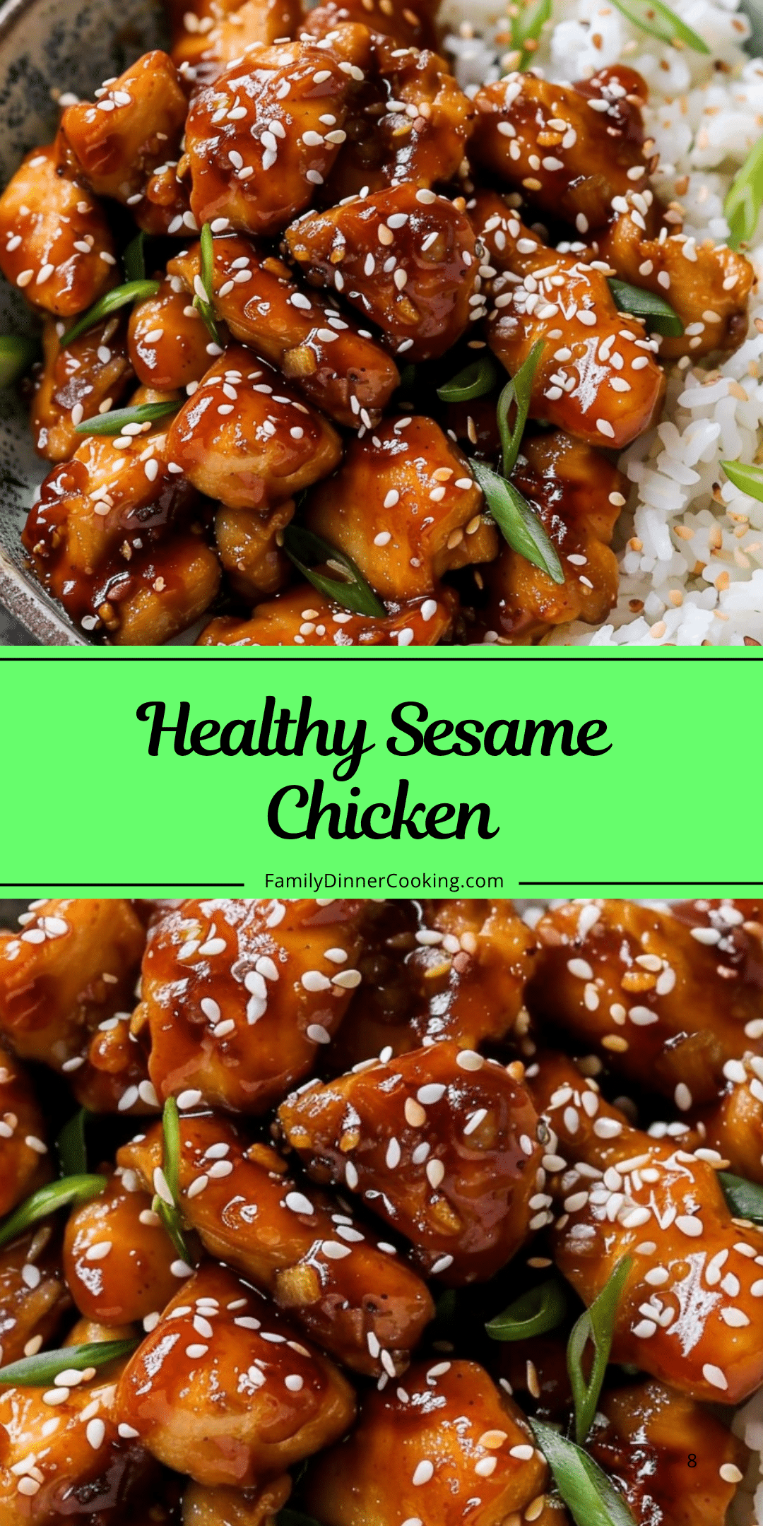 Healthy Sesame Chicken | Family Dinner Cooking