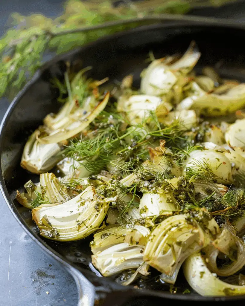 Pan-Fried Fennel