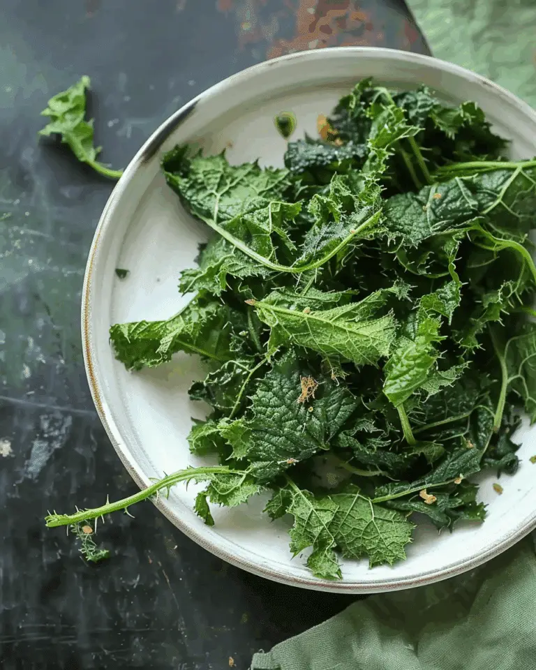 Sautéed Stinging Nettles