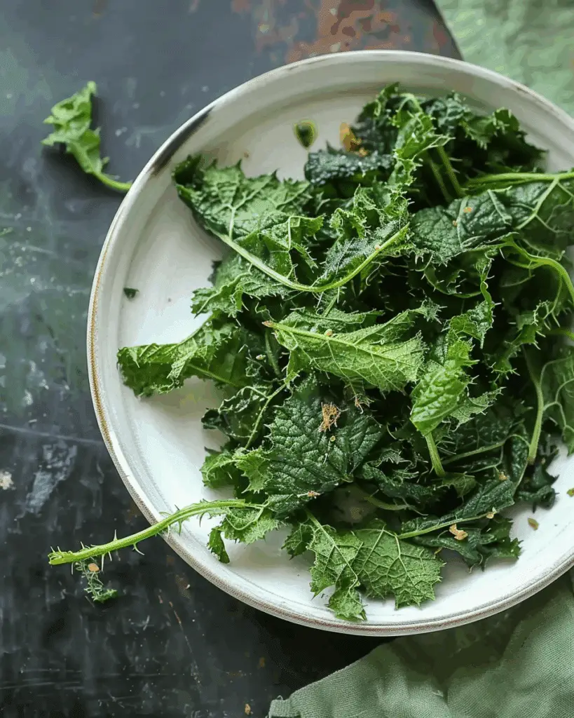 Sautéed Stinging Nettles