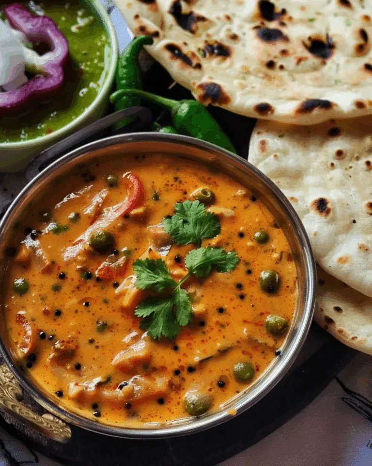 Capsicum Coconut Curry | Spicy Side Dish for Roti & Chapati