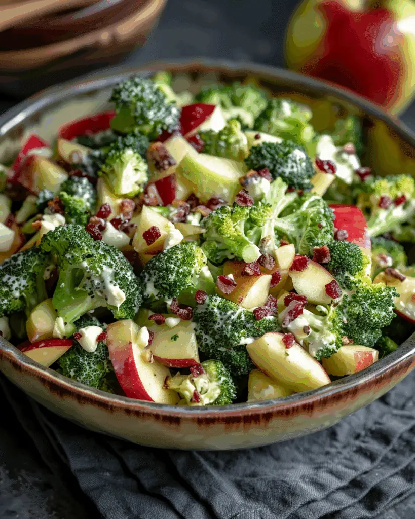 Honeycrisp Apple Broccoli Salad