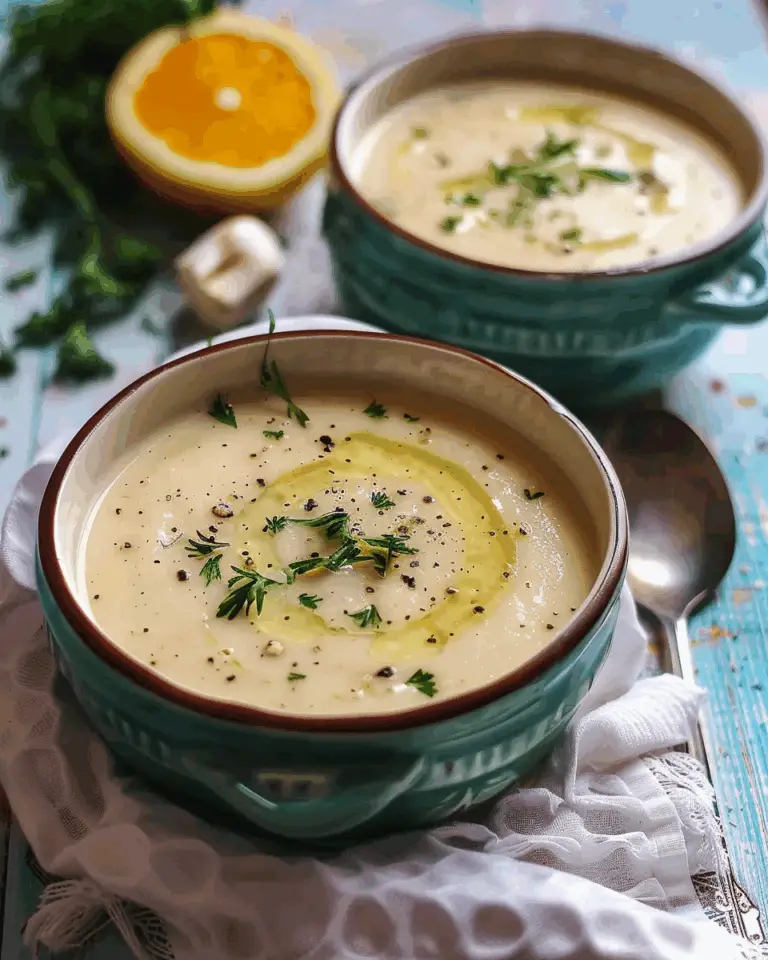 Plant-Based Cauliflower Soup