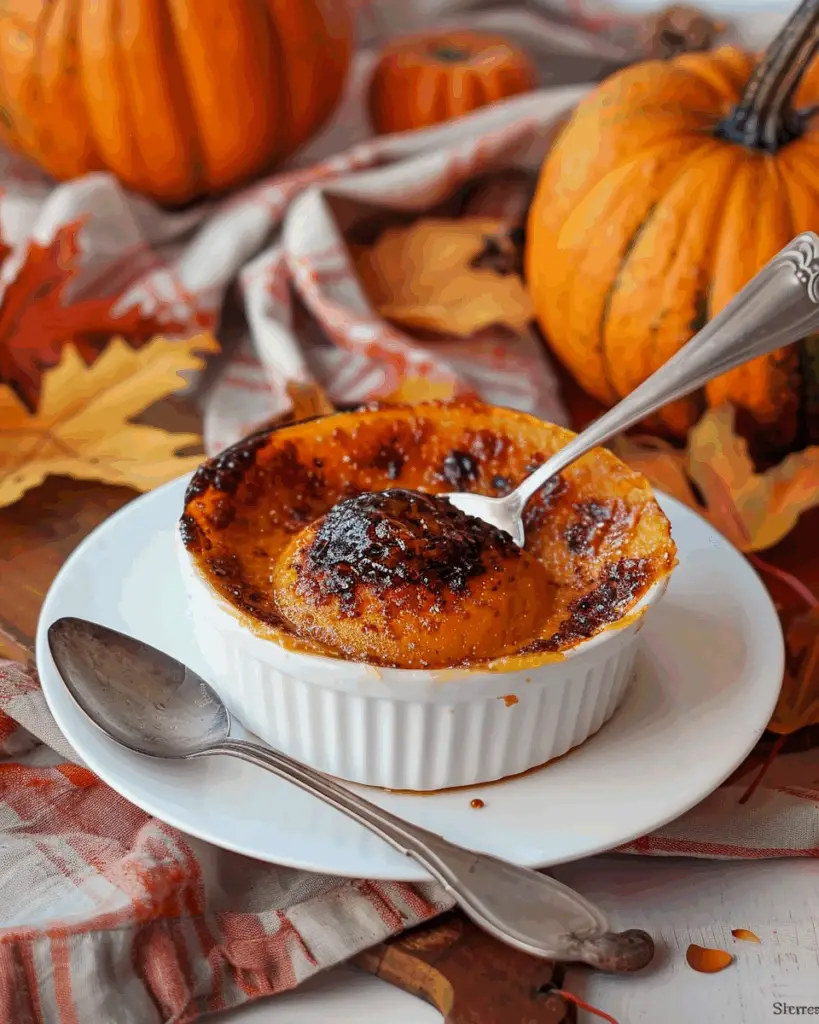Pumpkin Crème Brûlée