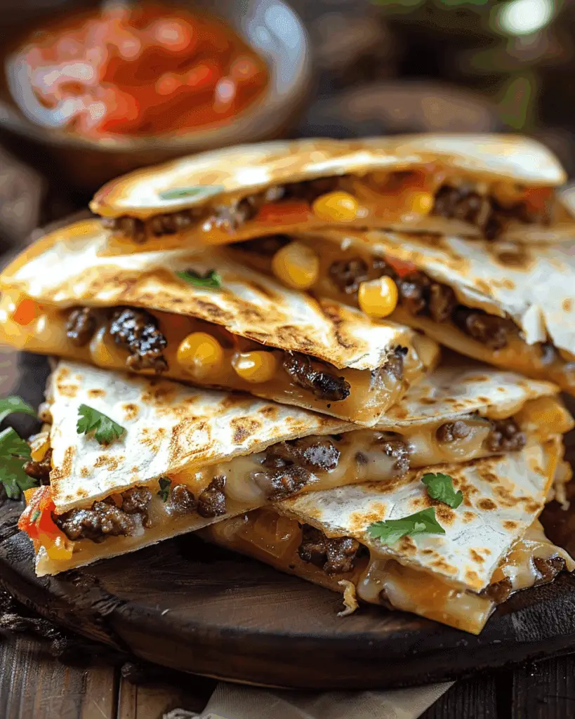 Smashburger Quesadillas