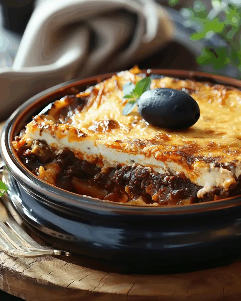 Outrageously Delicious Greek Moussaka