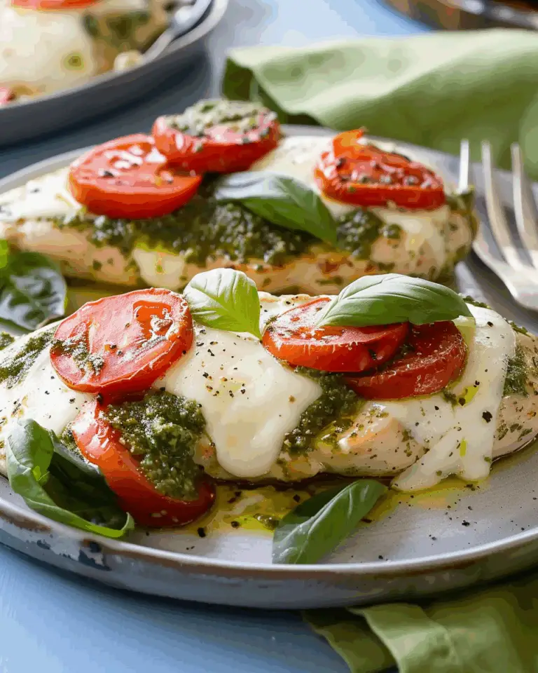 Pesto Chicken Caprese