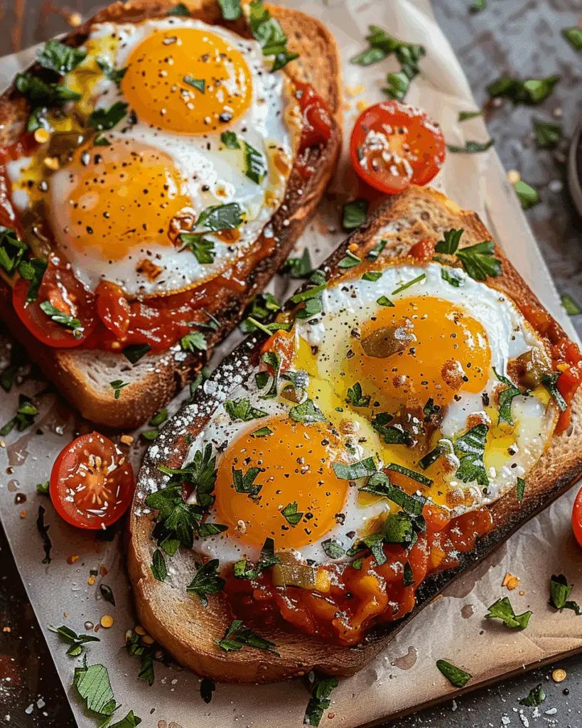 Shakshouka Toast