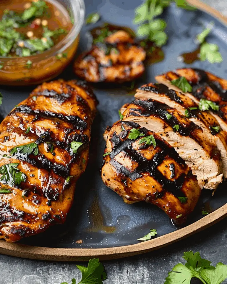 The Best Grilled Chicken Breasts