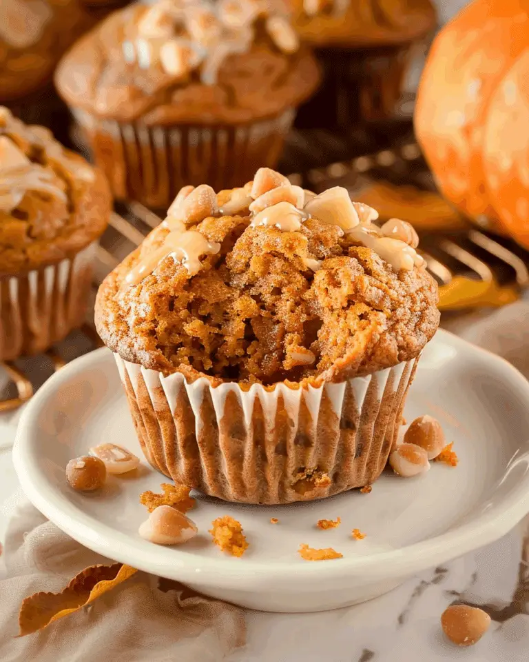 Butterscotch Pumpkin Muffins
