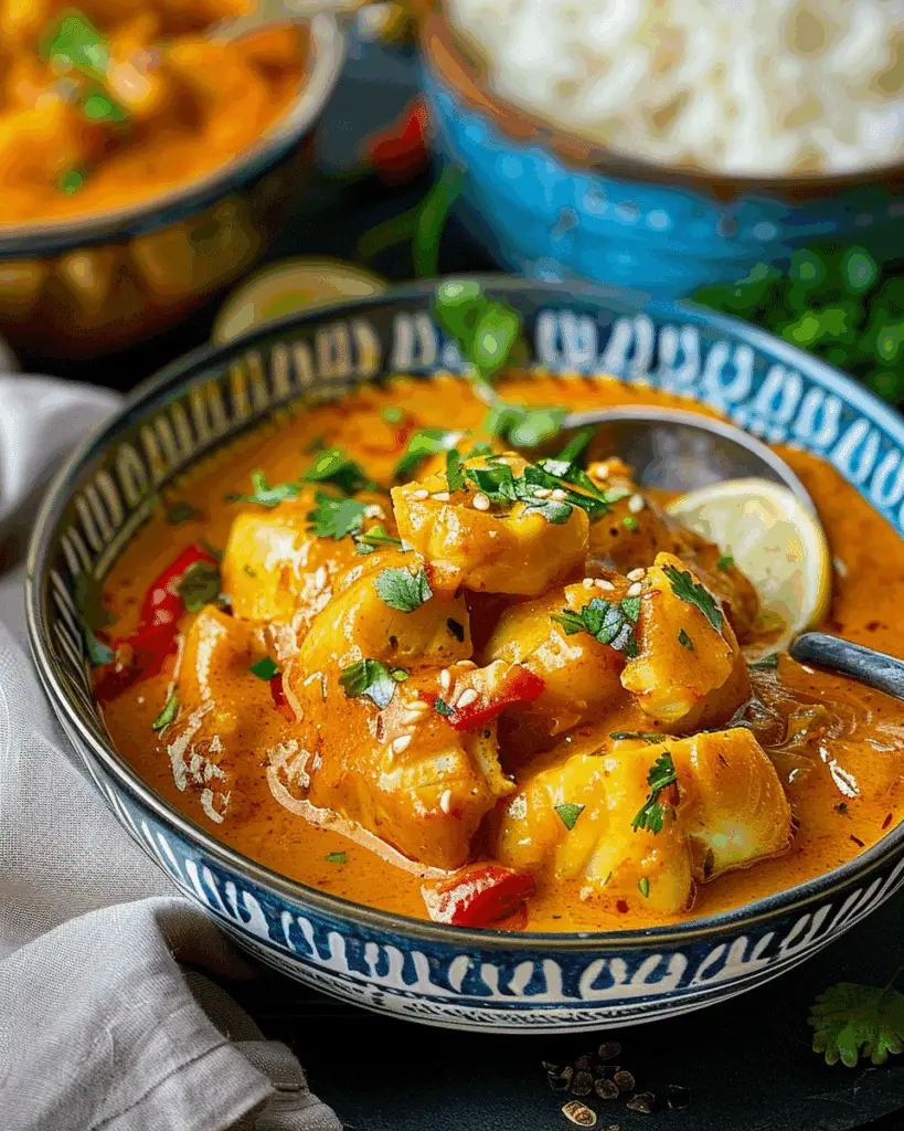 Delicious Monkfish Curry