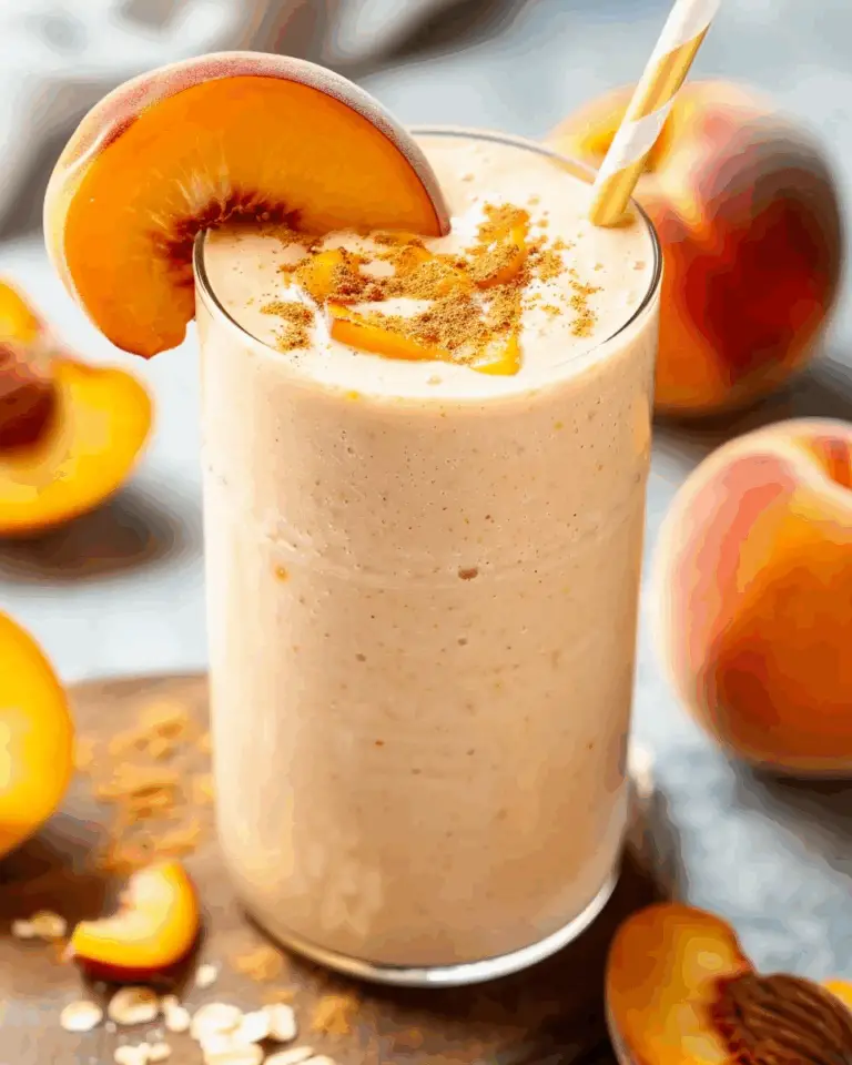 Peaches and Cream Smoothie