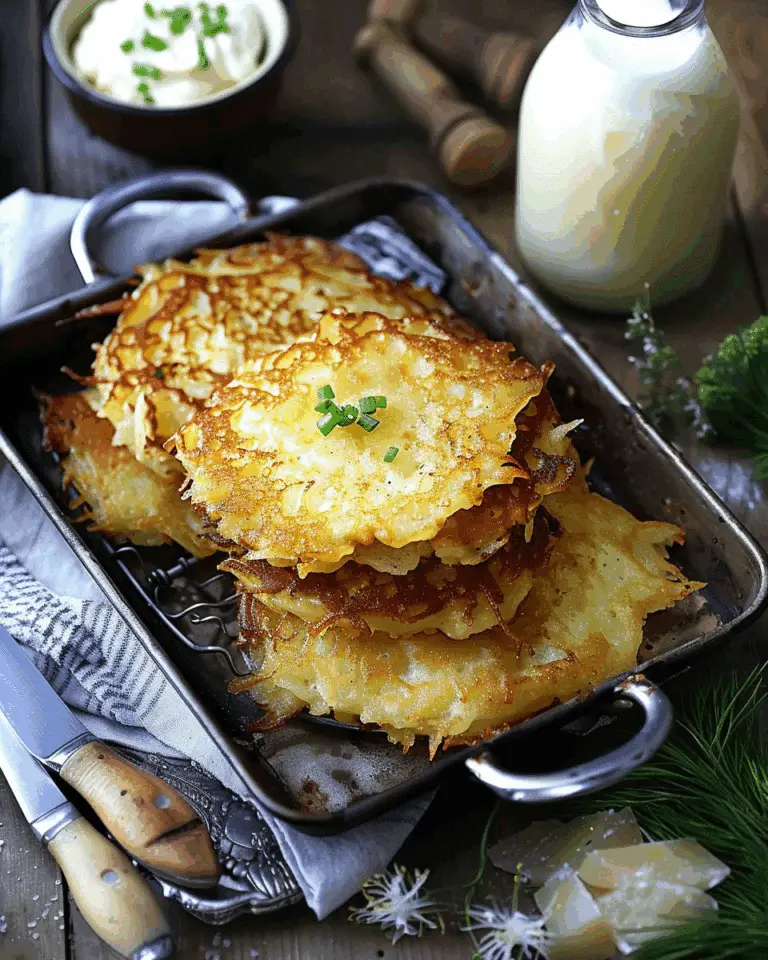 German Potato Pancakes