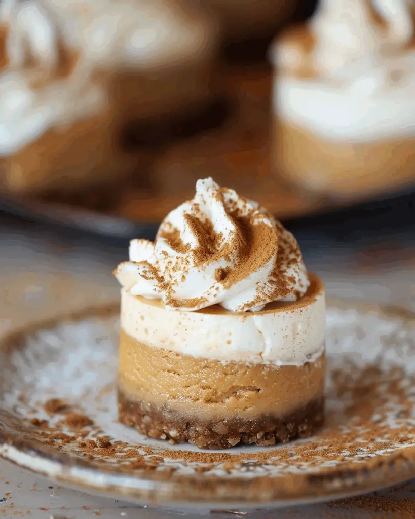 Mini Pumpkin Cheesecake