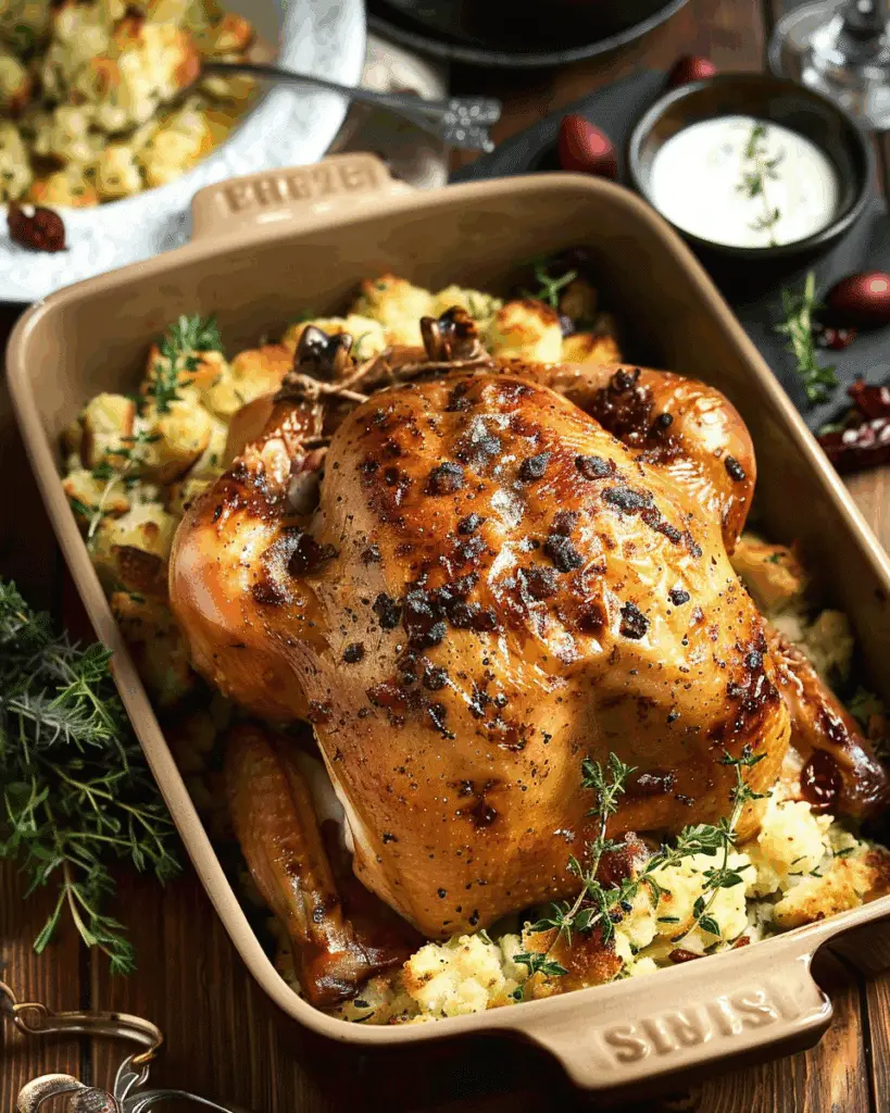 Stuffed Cornish Hen