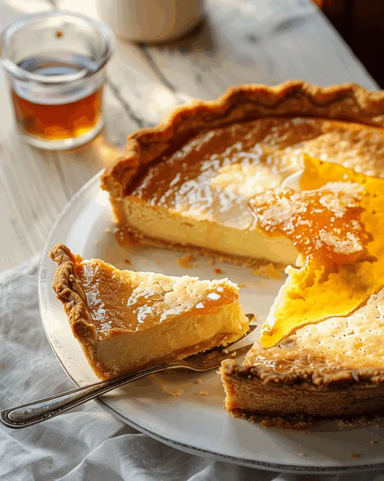 Golden Greek Honey Pie (Melopita)