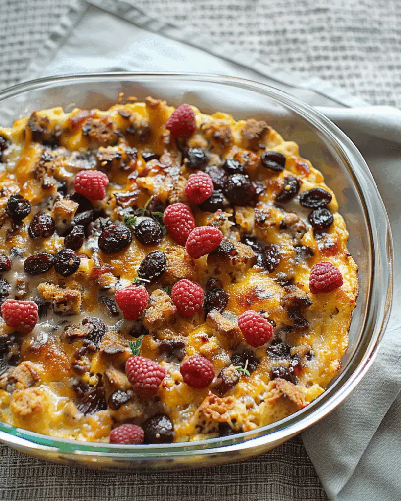 Overnight Breakfast Casserole