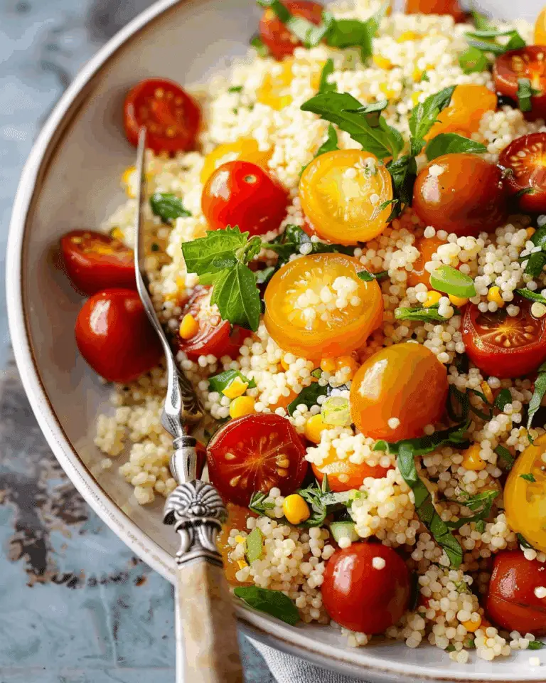 Cherry Tomato Couscous Salad