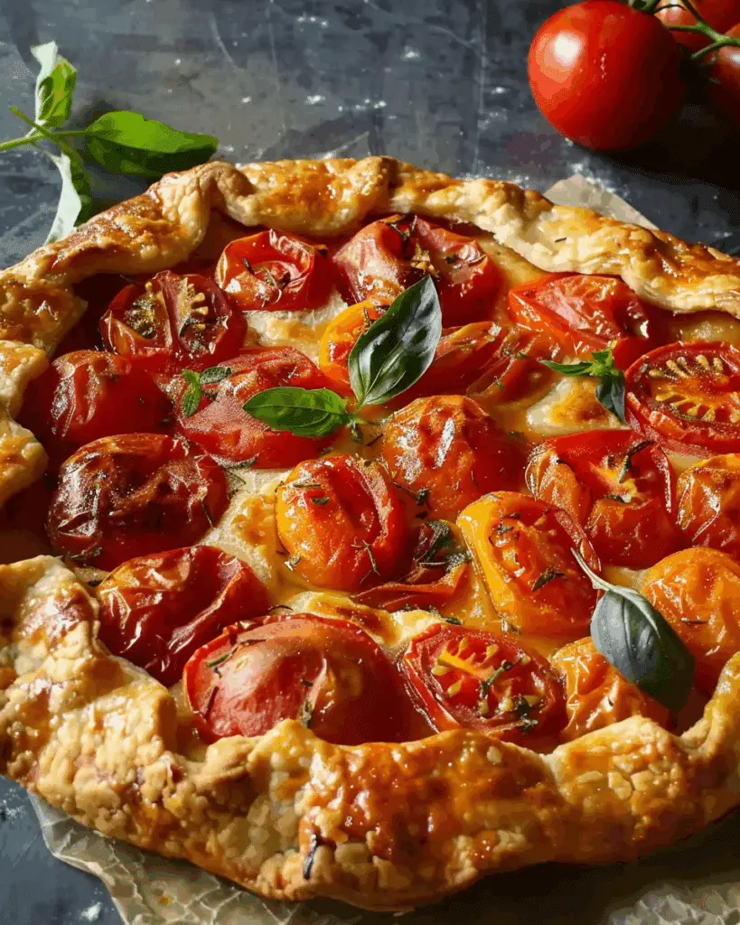 Cherry Tomato Galette
