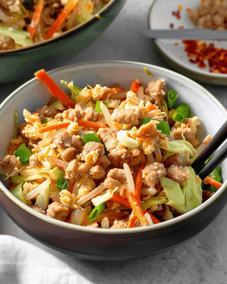 Egg Roll in a Bowl
