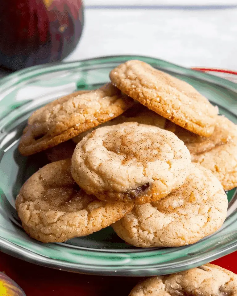 Favorite Soft Snickerdoodle Cookies with Figs