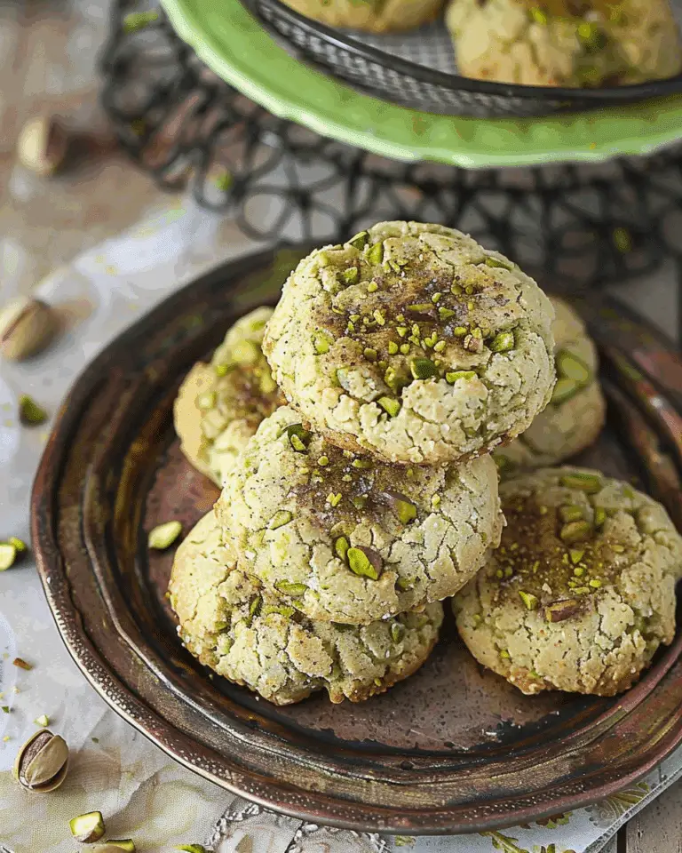 Amazingly Delicious Pistachio Cookies