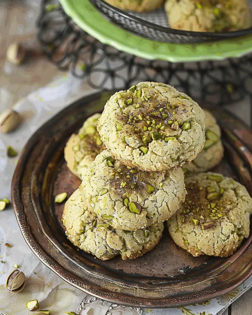 Amazingly Delicious Pistachio Cookies