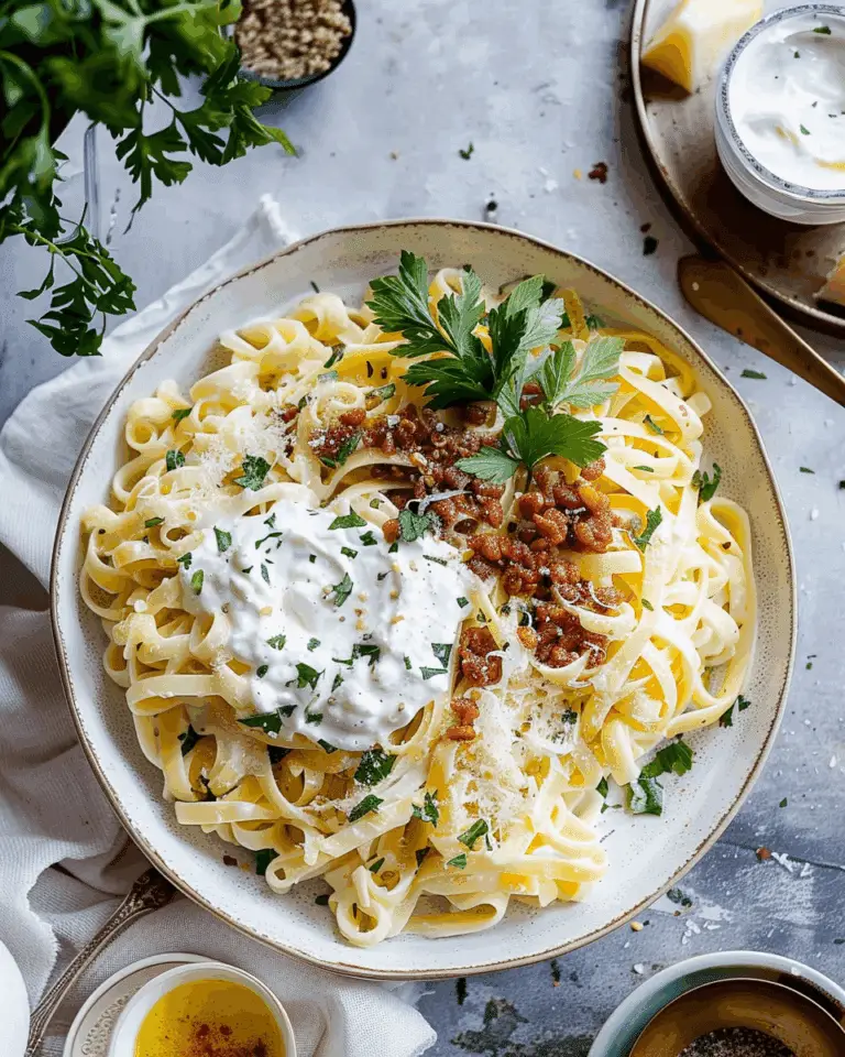 Arabic Pasta with Easy Yogurt Sauce (30 Minutes!)