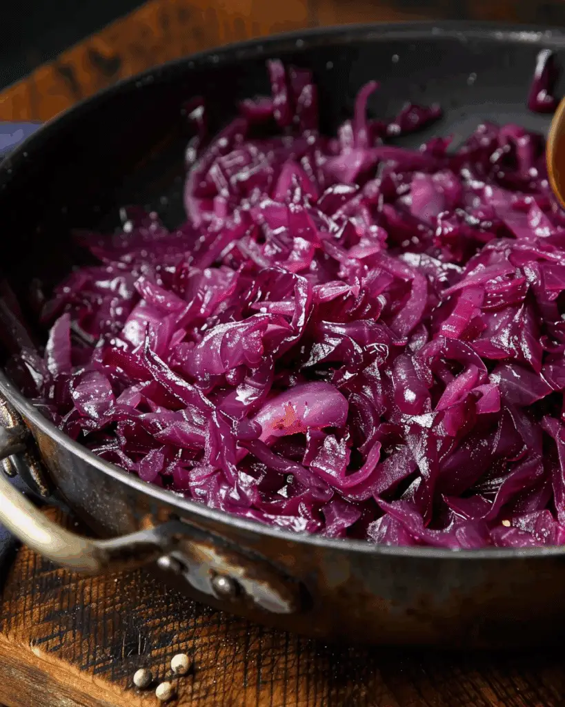 Braised German Red Cabbage