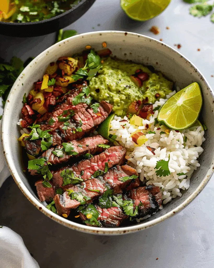 Cilantro Lime Steak Bowls (A Flavorful Recipe for a Quick Dinner)