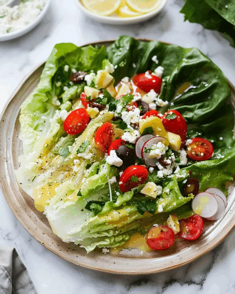 Greek Wedge Salad