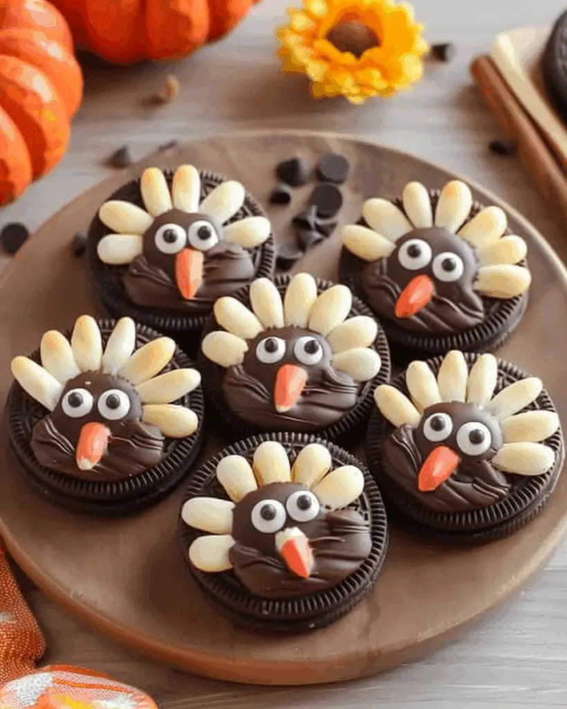 Oreo Turkey Cookies