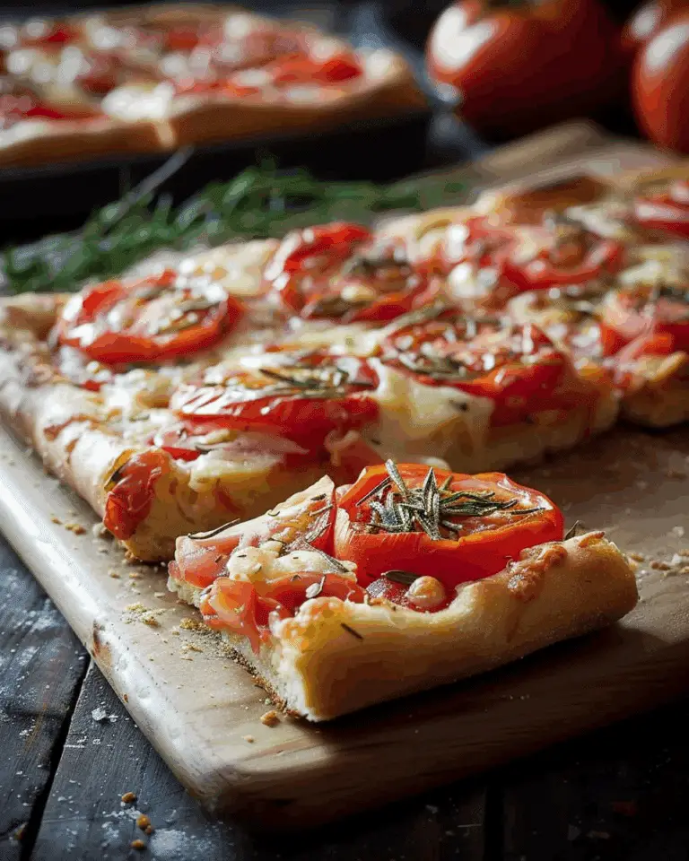 Tomato Rosemary Focaccia