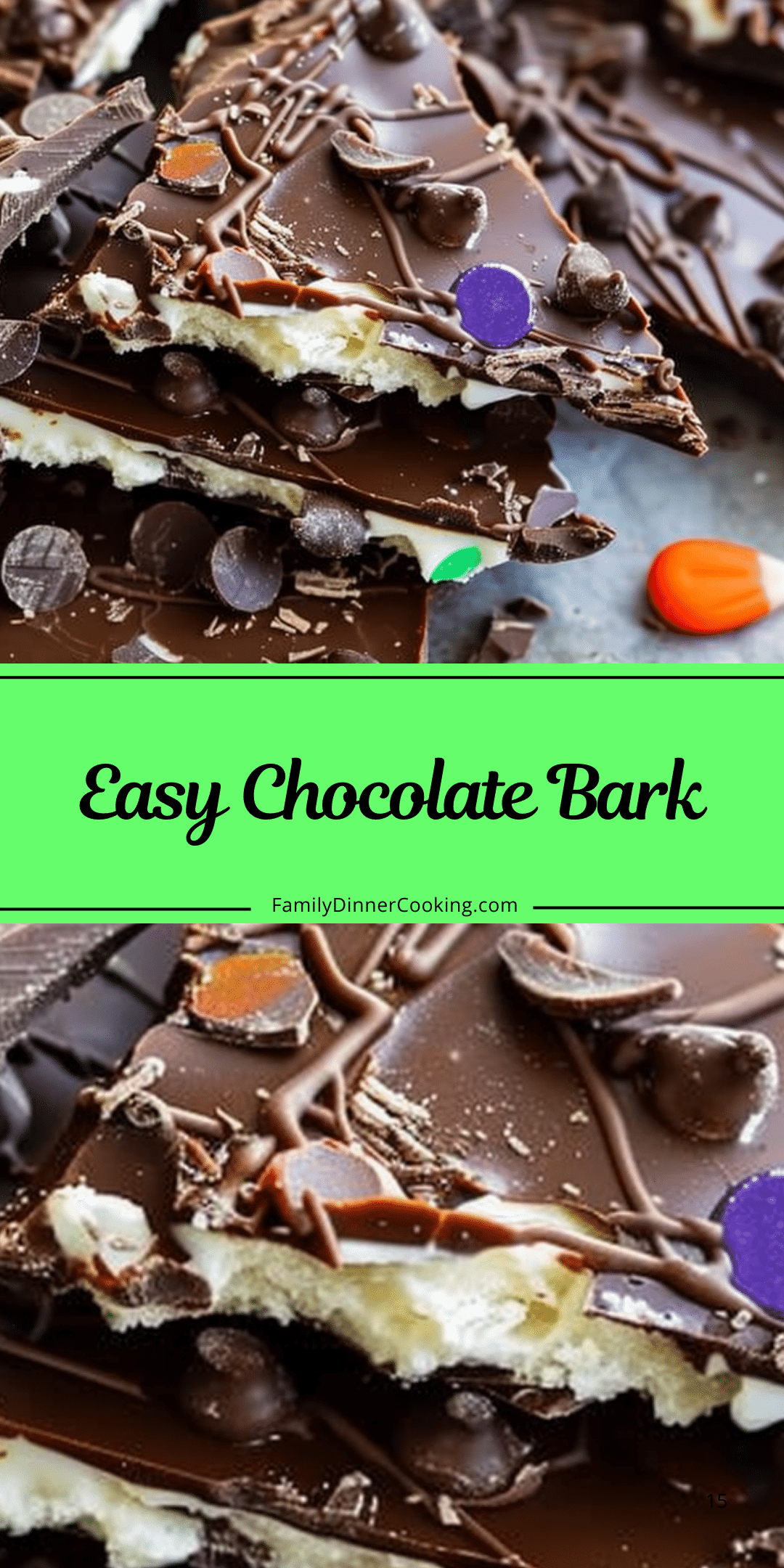 Easy Chocolate Bark Family Dinner Cooking