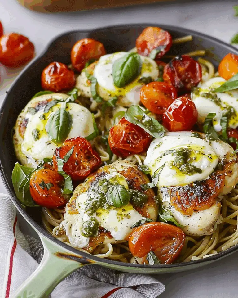 Baked Caprese Chicken Skillet