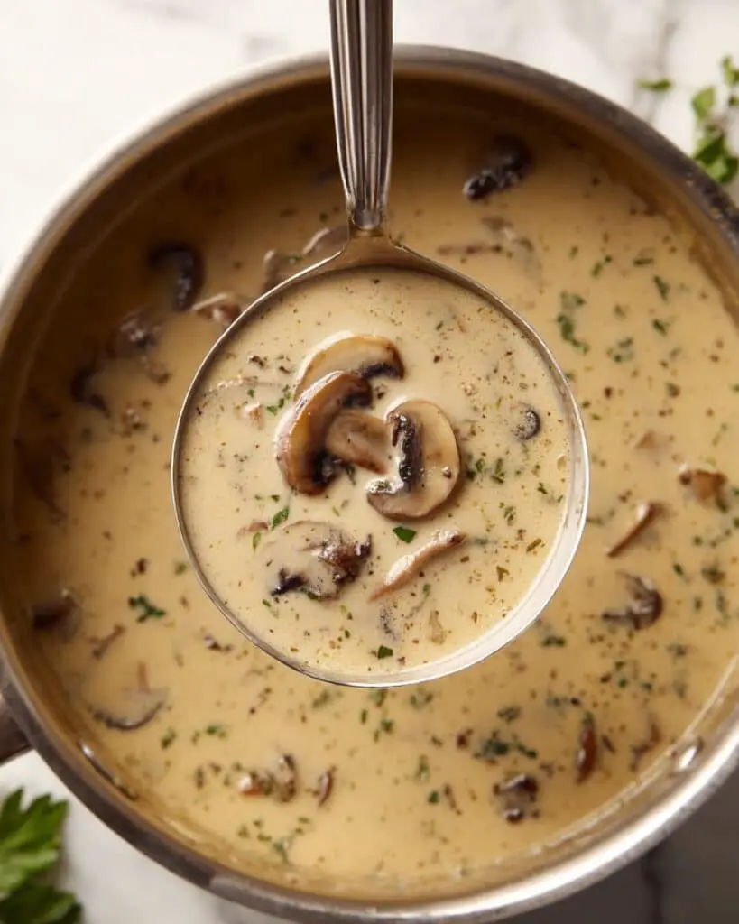 Creamy Mushroom Soup Recipe