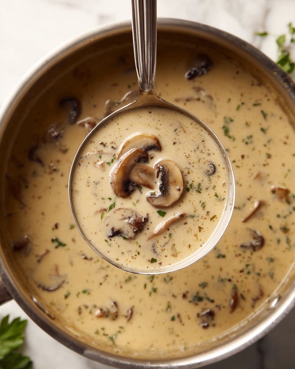 Creamy Mushroom Soup Recipe