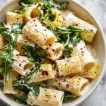 Lemon Ricotta Pasta with Arugula Recipe