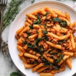 Creamy Sausage Rigatoni (One-Pan, 30-Minute Meal) Recipe