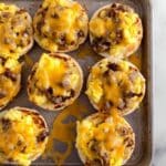 Mini English Muffin Breakfast Pizza Recipe