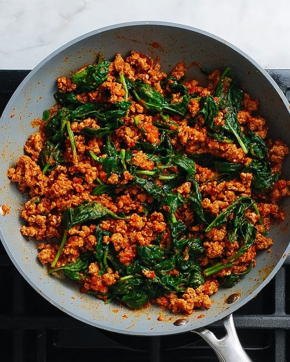 This image shows three halves of baked sweet potatoes placed on a wooden board. Each potato half has three layers: the base is the soft, orange sweet potato with a slightly charred skin, the middle layer is a mix of creamy white cheese blended with vibrant green cooked spinach, and the top layer is sprinkled with dark red dried cranberries. A thin golden liquid is being poured over the front sweet potato, adding a shiny texture. The background features a soft glow from an out-of-focus light source, enhancing the warm and cozy feel. The whole scene is set on a white marbled surface. Photo taken with an iphone --ar 4:5 --v 7