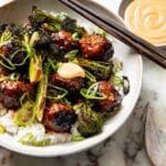 Weeknight Sticky Honey Garlic Meatballs Recipe