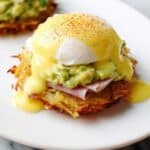 Hashbrown Avocado Eggs Benedict Recipe