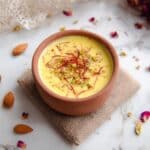 Badam Milk (Indian Saffron Almond Milk) Recipe
