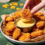 Crispy Hot Honey Shrimp with Mustard Cheddar Sauce Recipe
