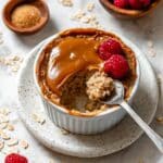 Peanut Butter Cookie Baked Oatmeal for One Recipe