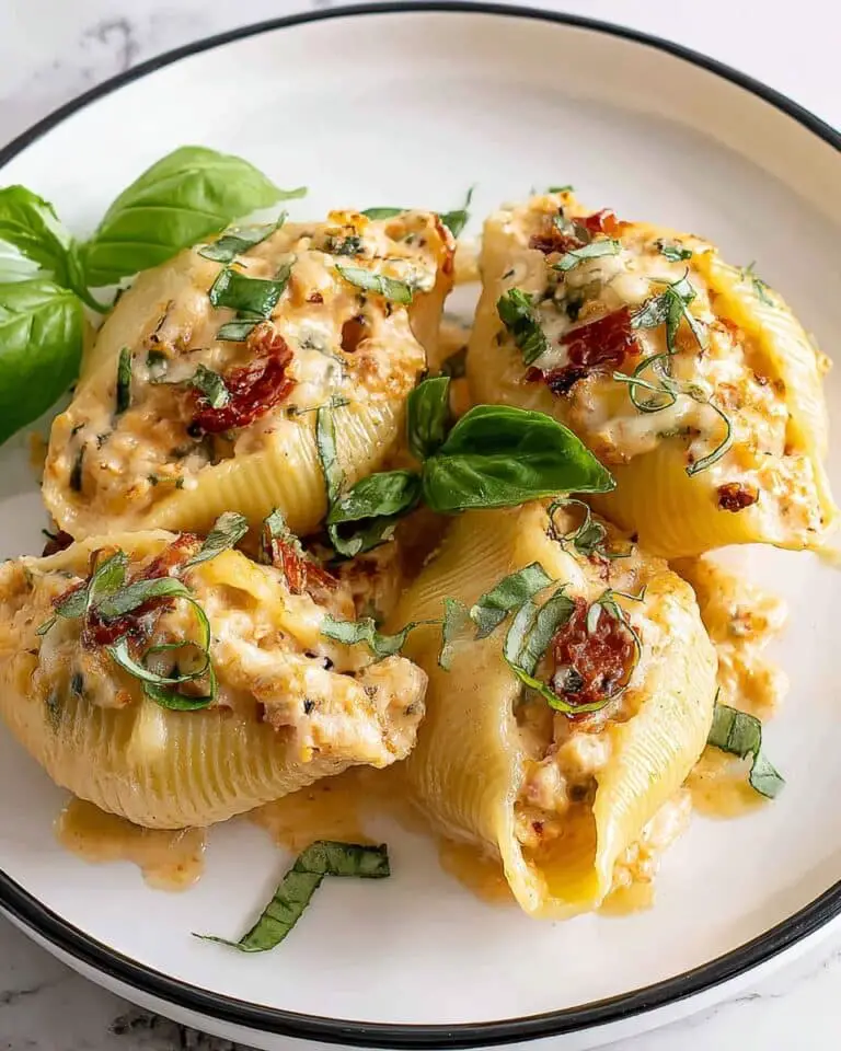 Marry Me Chicken Stuffed Shells Recipe