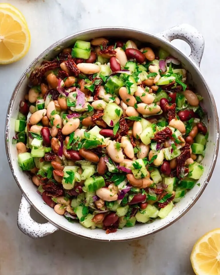 Herby Mixed Bean Salad Recipe